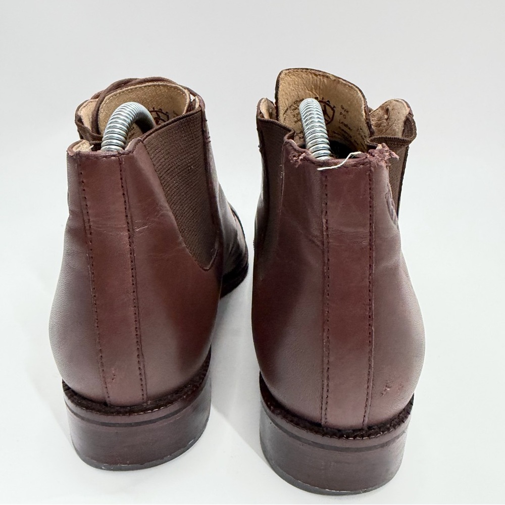 Ariat Brown Leather Western Chelsea Lace Up Boot - Picture 3 of 14